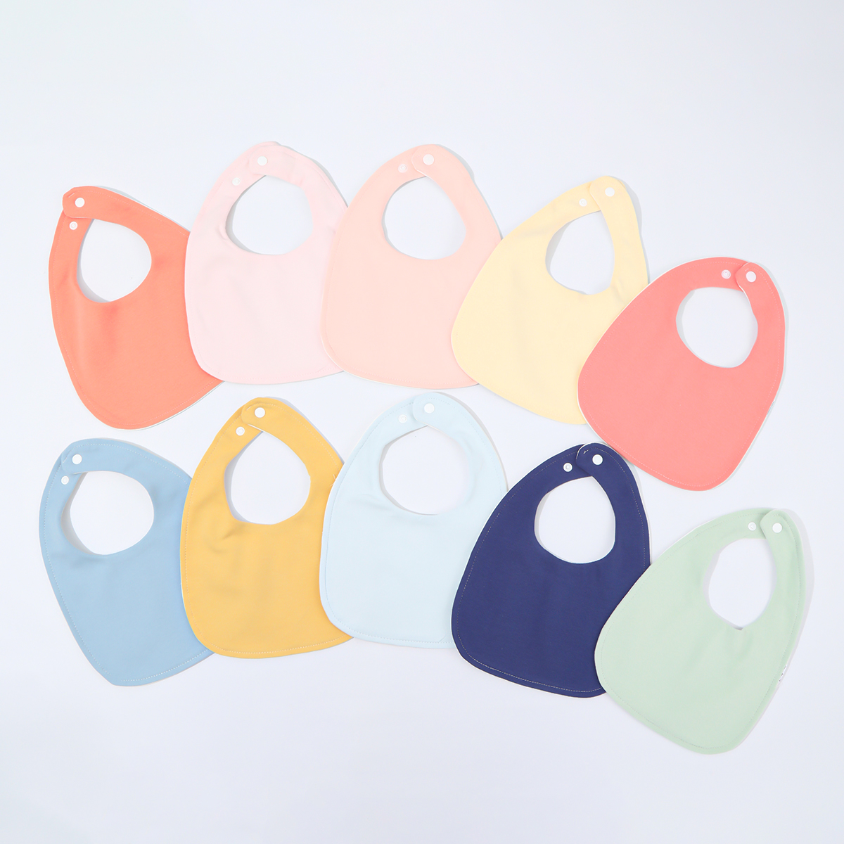 10-piece baby bib U-shaped sal - Baby Food Kit 评论和价格